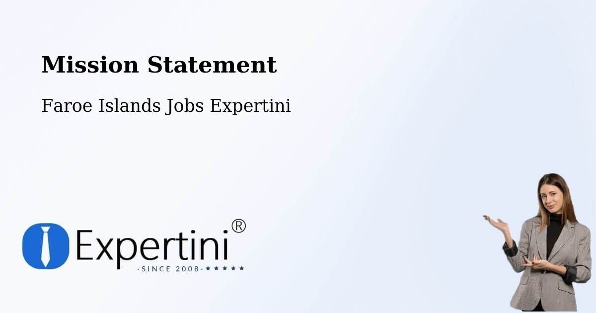 Corporate Mission – Strendur - Faroe Islands Jobs Expertini