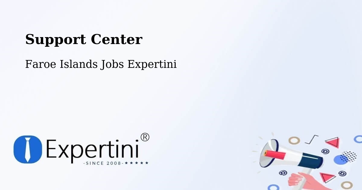 Support Services – Strendur - Faroe Islands Jobs Expertini